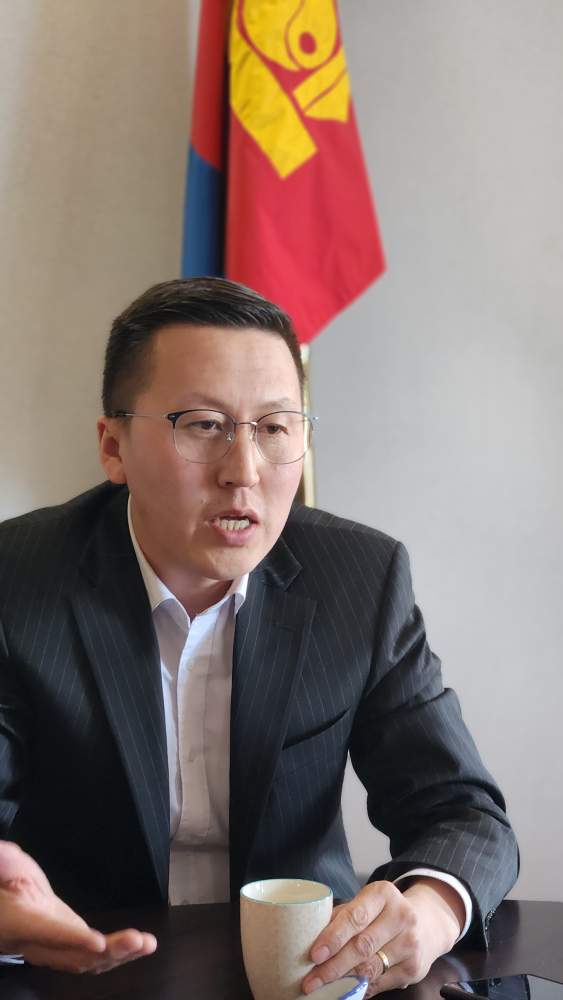 몽골복음주의 동맹의 아트겅바아르 사무총장