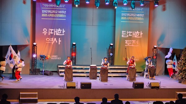 두드림의 난타공연 ⓒ하태동(사진제공)